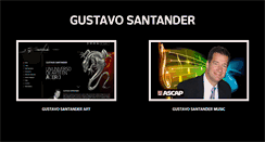 Desktop Screenshot of gustavosantander.com